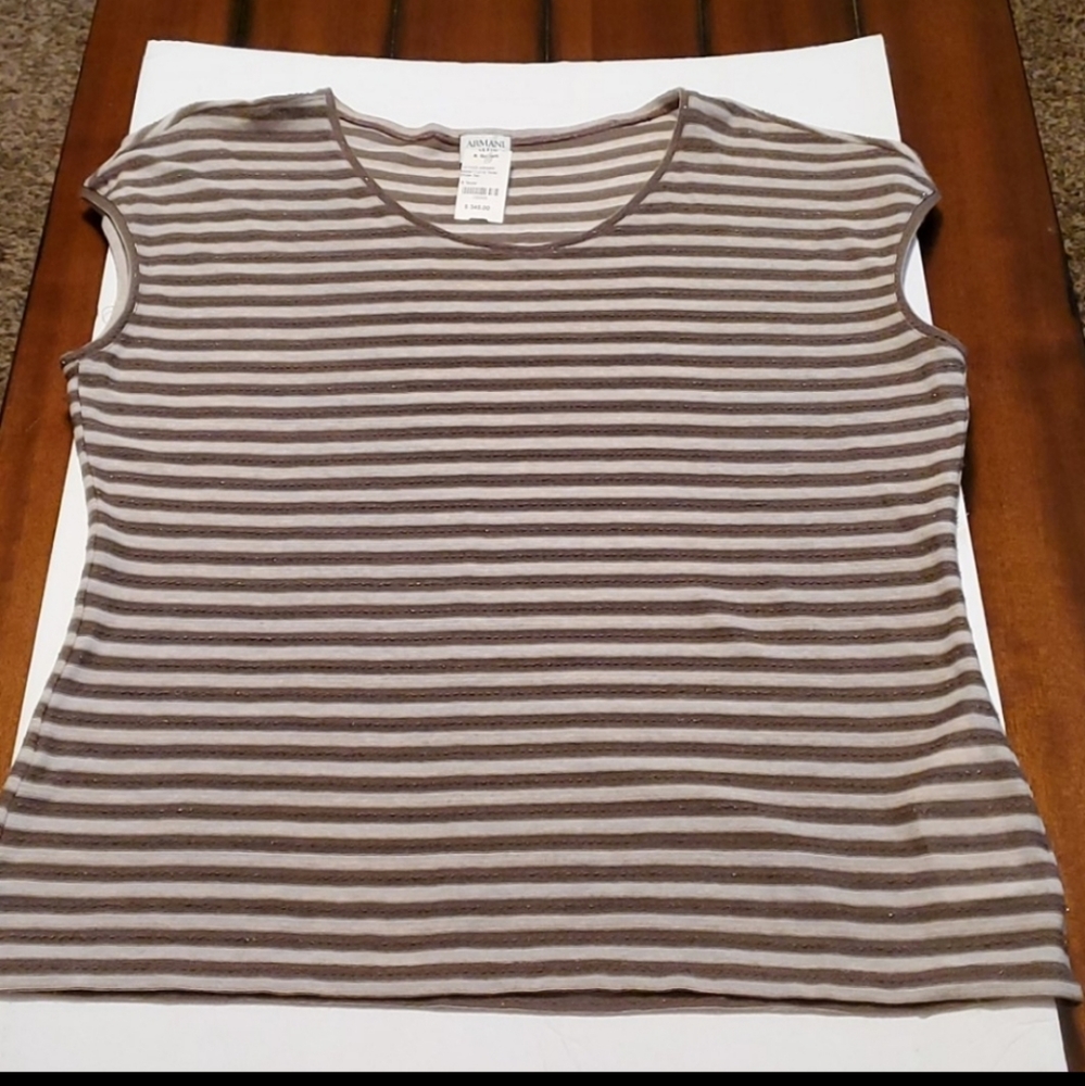 NWT Armani sleeveless top